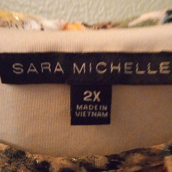 Sara Michelle Top size 2X - Picture 3 of 4